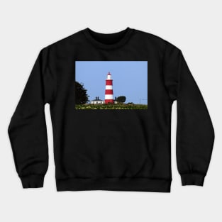 Happisburgh Lighthouse Norfolk (2) Crewneck Sweatshirt